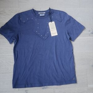 Scotch & Soda Oversized Studded 100% Cotton Shirt Large